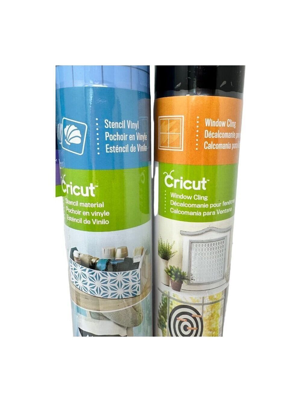 Cricut Lot Vinyl Stencil Mat Pen Set Iron On Sport Flex Bundle Gift Set Blue - Picture 6 of 8